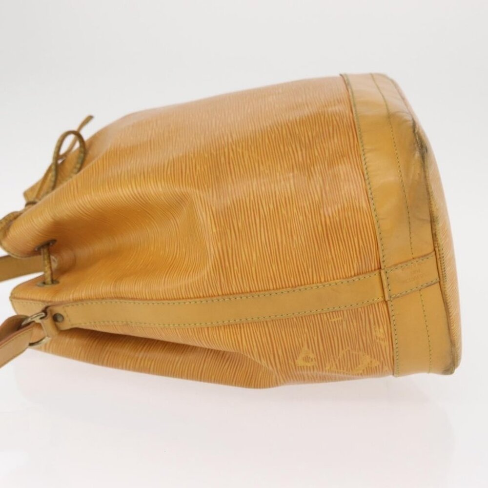 Authentic LOUIS VUITTON Epi Noe Shoulder Bag Tassili Yellow M44009 LV - Picture 12 of 16